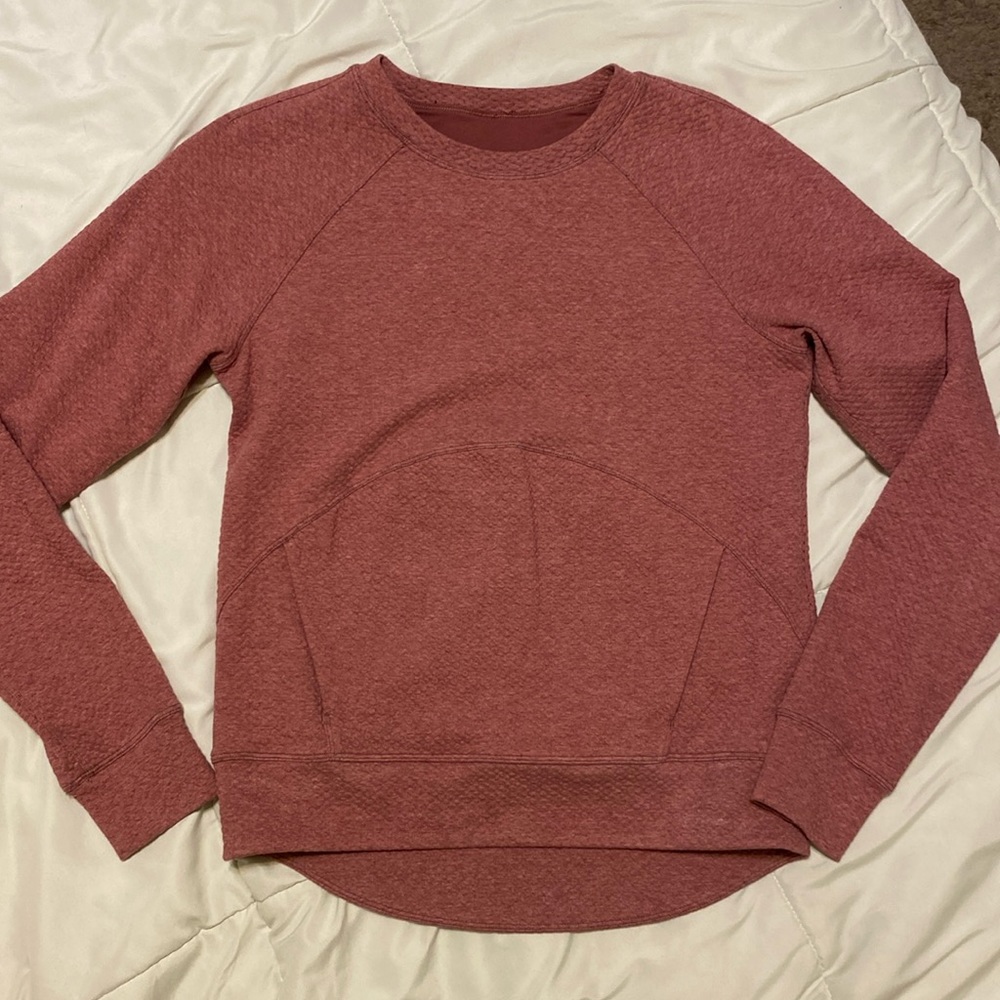 pink lululemon sweatshirt
